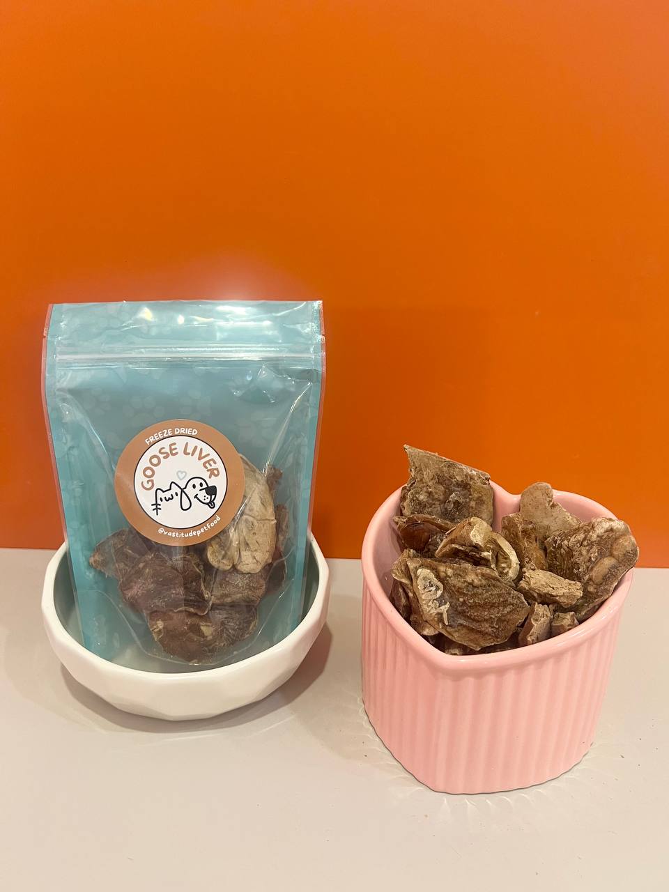 Freeze Dried Goose Liver (80G)