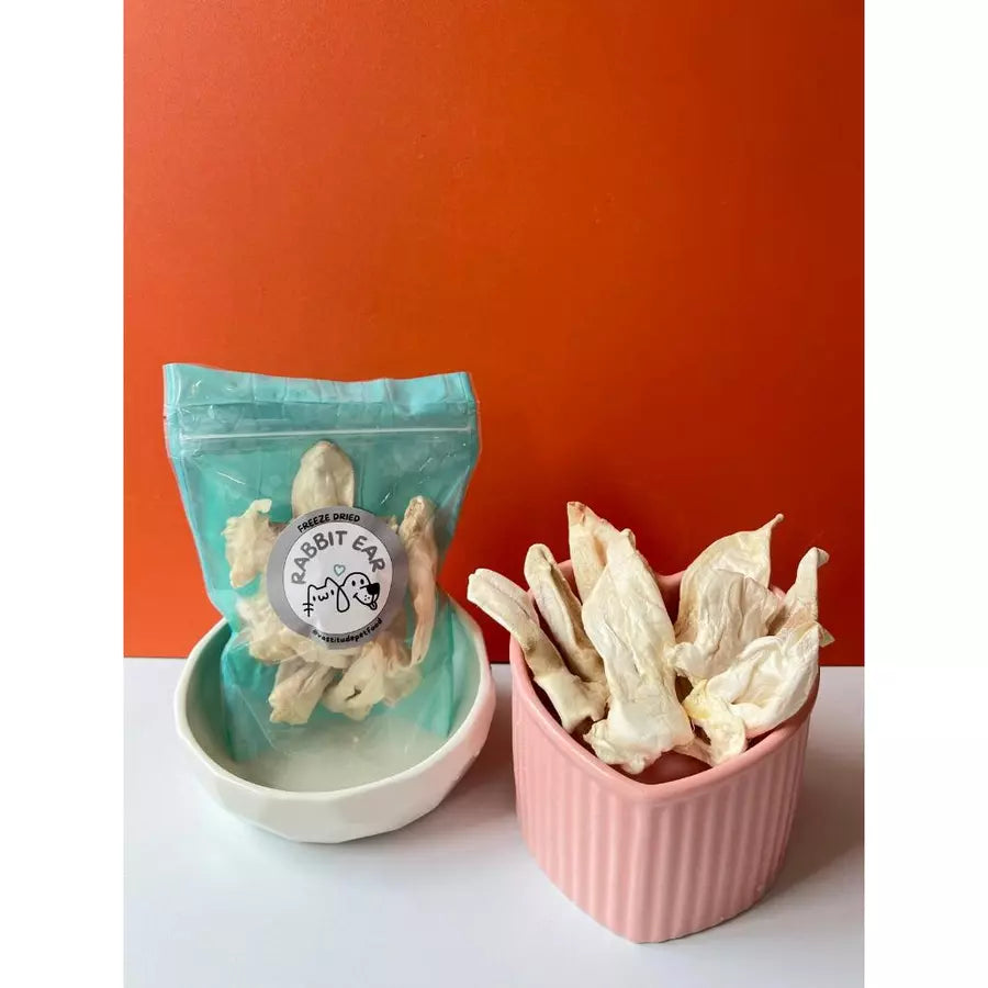 Freeze Dried Rabbit Ears (50G)