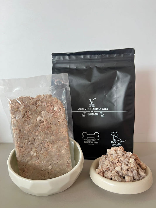NEW! Sous Vide Derma Diet - Rabbit & Yam (350gx5)