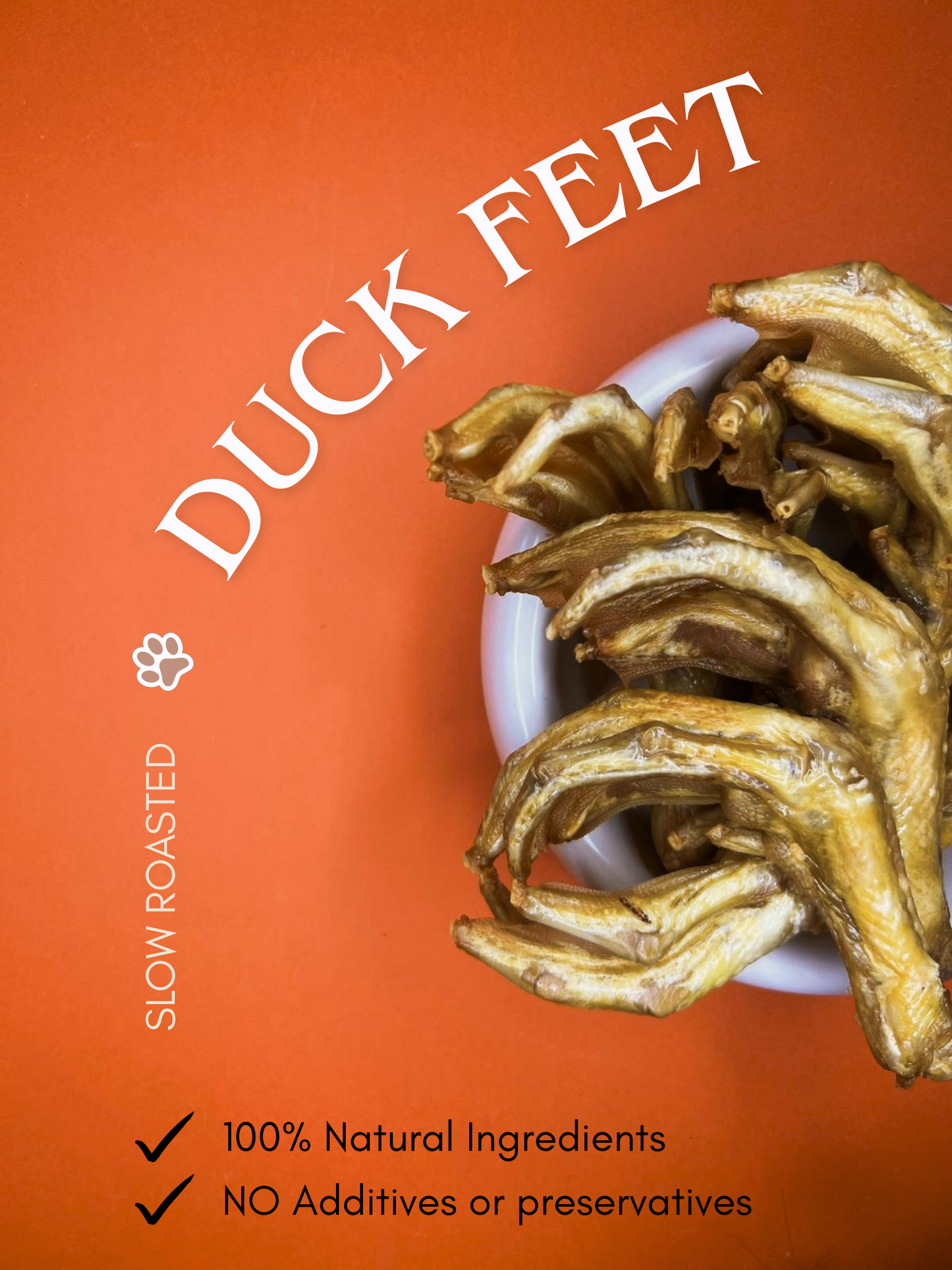 Slow-Roasted Duck Feet (80g+/-) 7Pcs