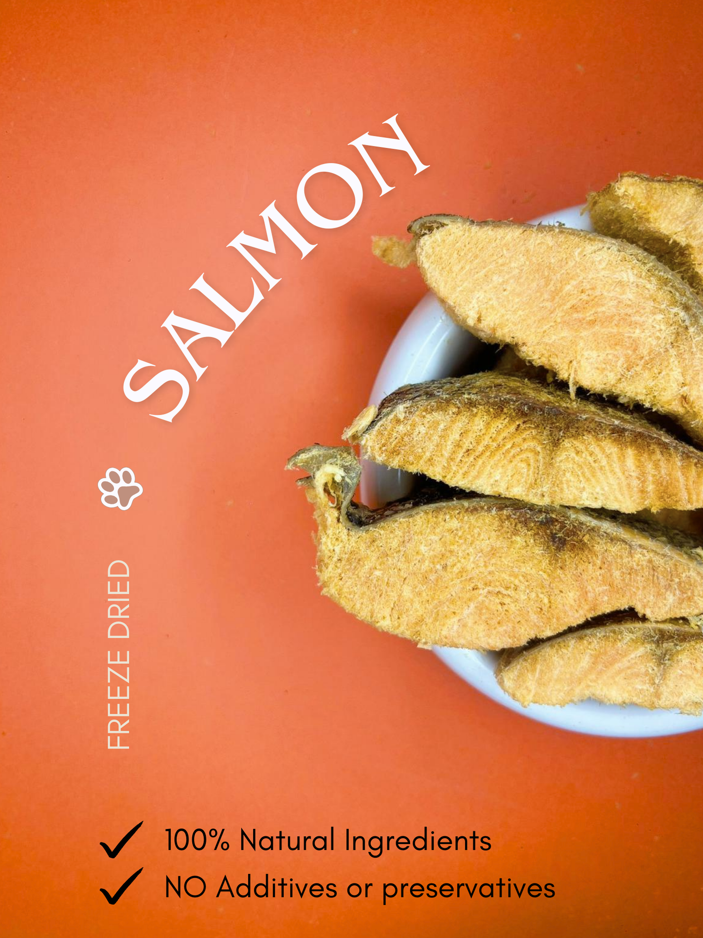 Freeze Dried Salmon (100G)
