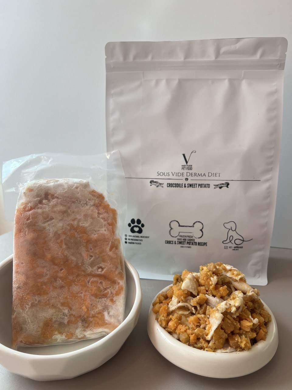 Sous Vide Derma Diet - Crocodile & Sweet Potato (350gx5)