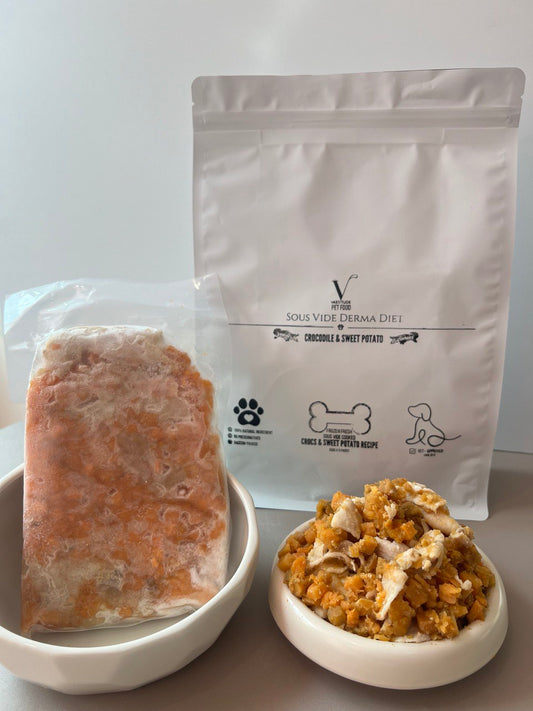 Sous Vide Derma Diet - Crocodile & Sweet Potato (350gx5)
