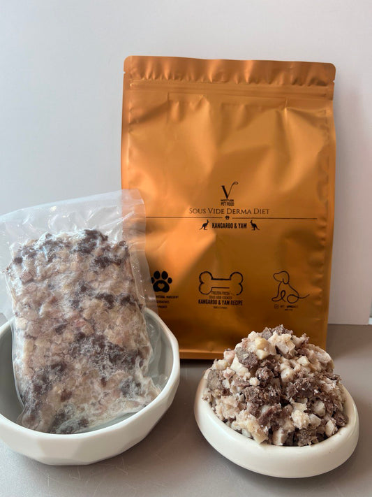Sous Vide Derma Diet - Kangaroo & Yam (350gx5)
